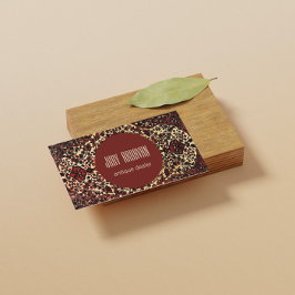 Tarjeta De Visita Aspecto de alfombra persa - anticuario