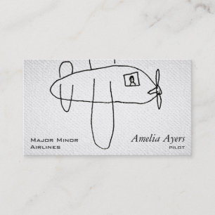 Tarjeta De Visita Aspecto Texturizado Airbeep