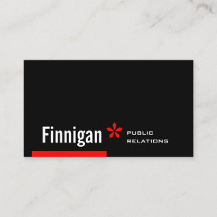 Tarjeta De Visita Asterisco de la gran cadena finlandesa