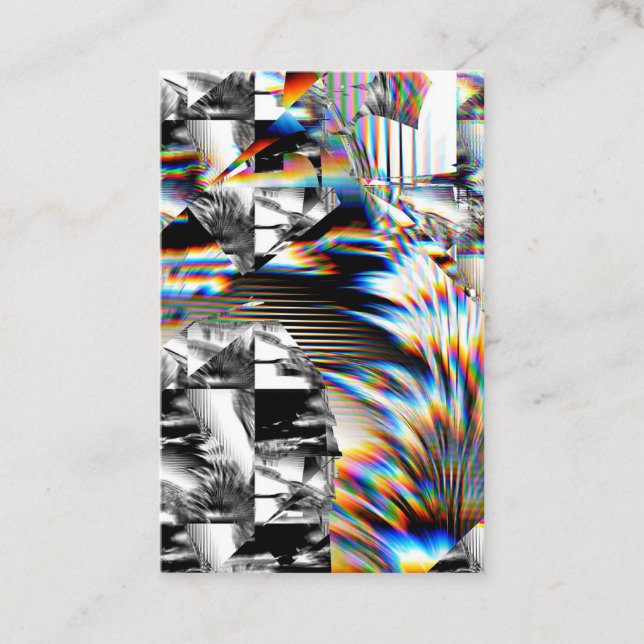 Tarjeta De Visita Ataque con arco iris (Anverso)