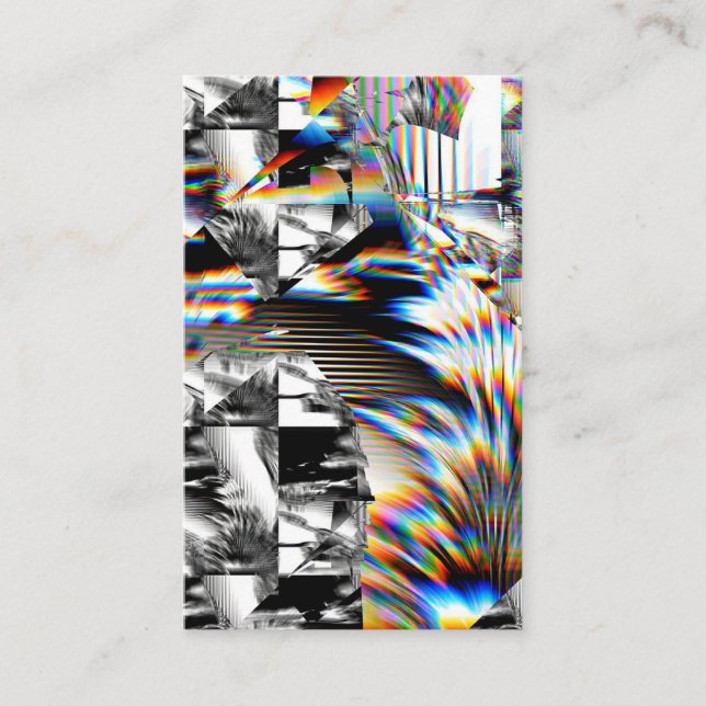 Tarjeta De Visita Ataque con arco iris (Anverso)