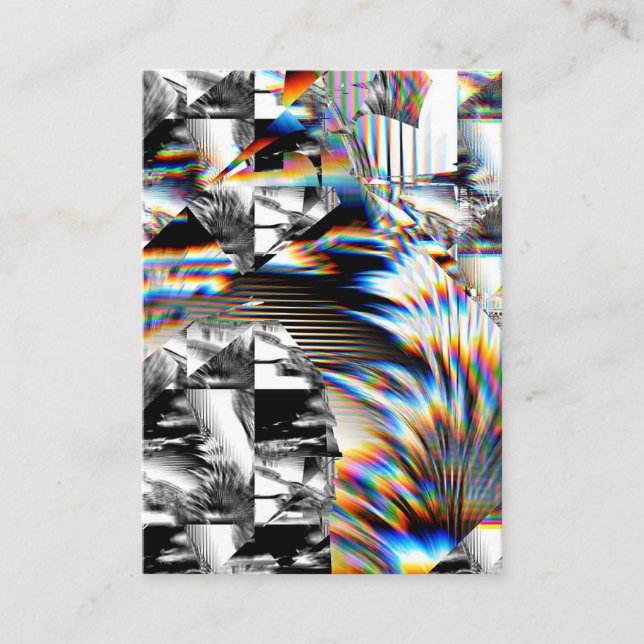 Tarjeta De Visita Ataque con arco iris (Anverso)
