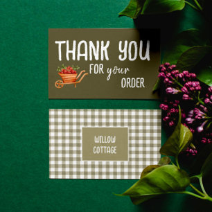 Tarjeta De Visita Atasco de cabaña de personalizable y reservas Grac