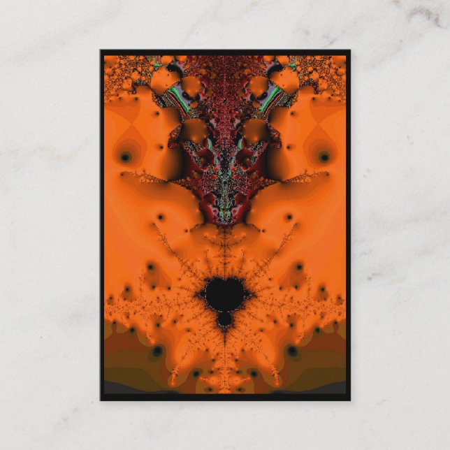 Tarjeta De Visita ATC del alcohol del vudú (Anverso)