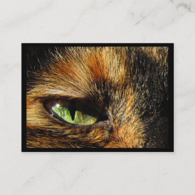 Tarjeta De Visita ATC del ojo de gato (Anverso)
