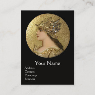 Tarjeta De Visita ATENA Y LUCHANDO CONTRA LOS GRIFFINES MONOGRAM, Ru