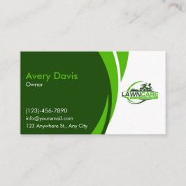 Tarjeta De Visita Atención del césped y servicios de siembra de césp