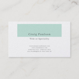 Tarjeta De Visita Atractiva Perla Blanca Negra Premium Simple