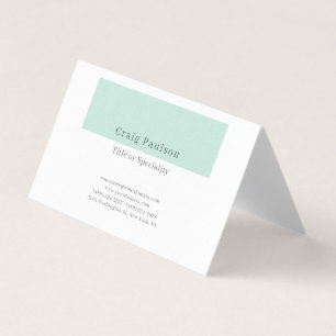 Tarjeta De Visita Atractiva Perla Blanca Negra Premium Simple