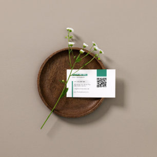 Tarjeta De Visita Atractivo Minimalista simple