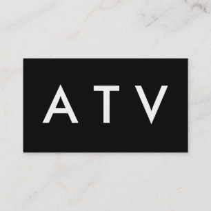 TARJETA DE VISITA ATV