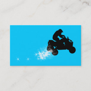 Tarjeta De Visita atv: rastro de la suciedad