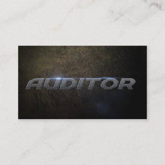 Tarjeta De Visita Auditor Business Card