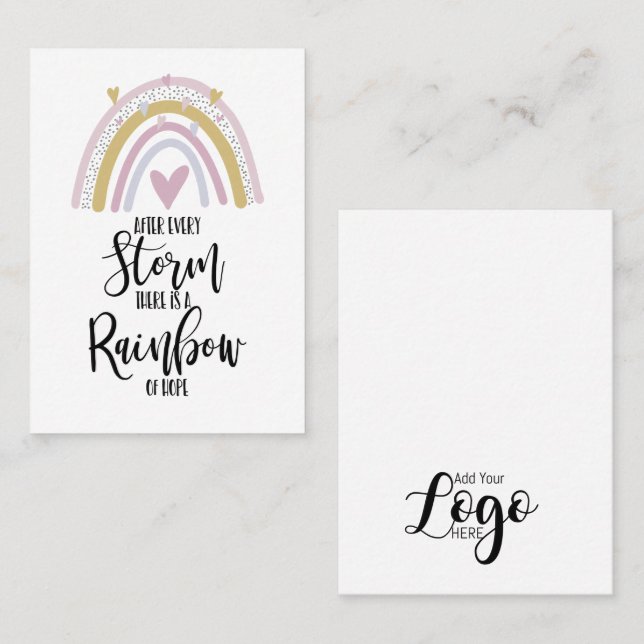 Tarjeta De Visita Ausencia del soporte de la placa de anclaje fuerte (Anverso / Reverso)