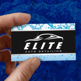 Tarjeta De Visita Auto Detailing Auto Detailing Auto Spa Car
