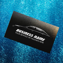 Tarjeta De Visita Auto Detailing Water Drots Professional Car
