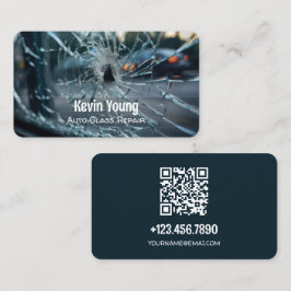 Tarjeta De Visita Auto Glass Repair