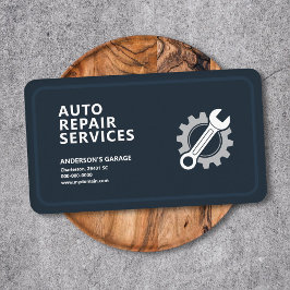 Tarjeta De Visita Auto Repair Services