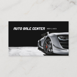 Tarjeta De Visita Auto Sale Car Dealership Business Card
