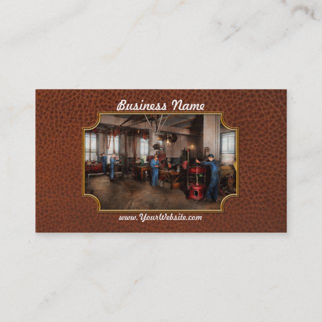 Tarjeta De Visita Autobody - el bodyshop 1916 (Anverso)