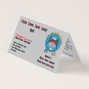 Tarjeta De Visita Autobús plegable del servicio secreto de bomberos