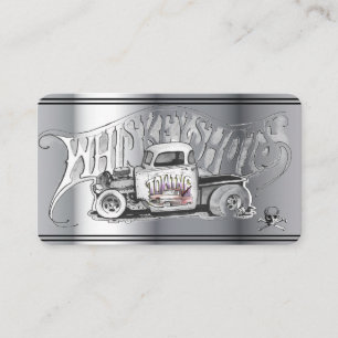 tarjeta de visita automática para camiones de arr