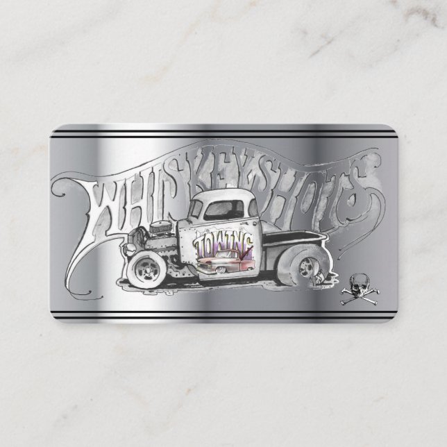  tarjeta de visita automática para camiones de arr (Anverso)