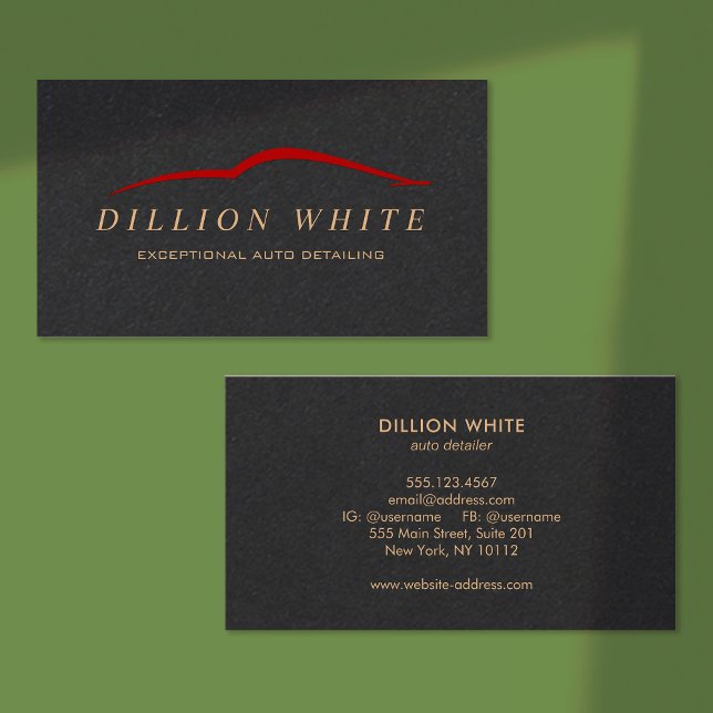 Tarjeta De Visita Automático de desactivación, reparación de automóv (Subido por el creador)