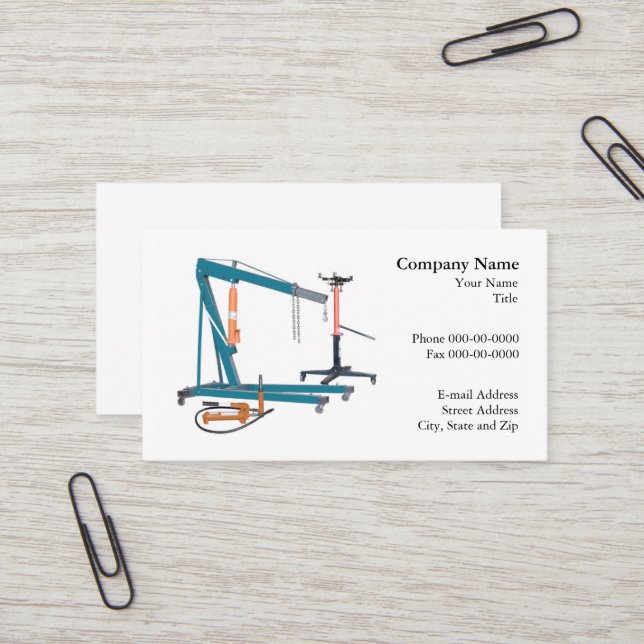 Tarjeta de visita automotriz (Anverso/Reverso In Situ)