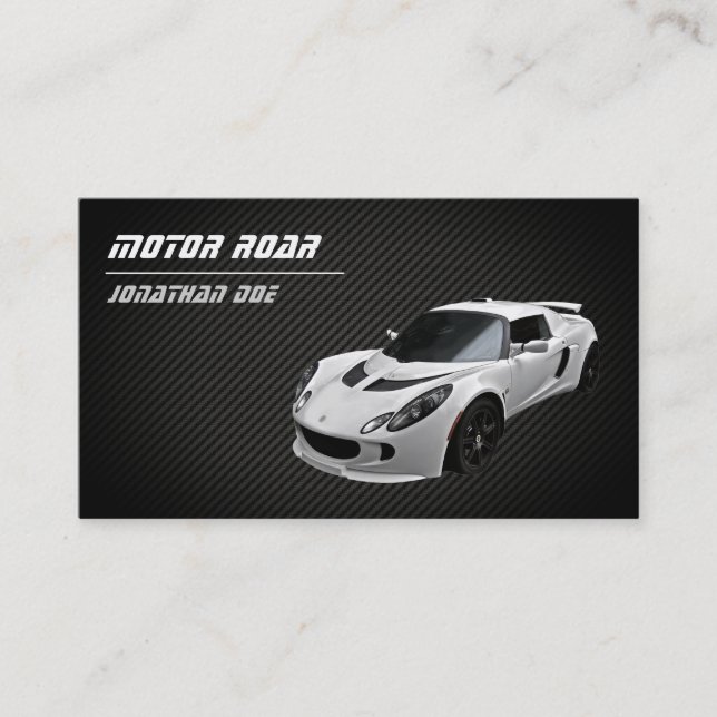 Tarjeta de visita automotriz (Anverso)