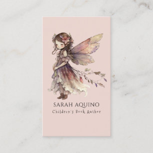 Tarjeta De Visita Autor de libros infantiles Escritor Hada