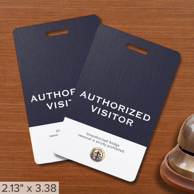 Tarjeta de visita autorizada para personalizable (Subido por el creador)