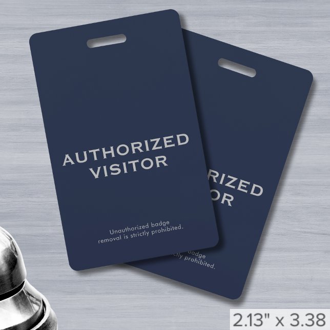 Tarjeta de visita autorizada profesional (Subido por el creador)
