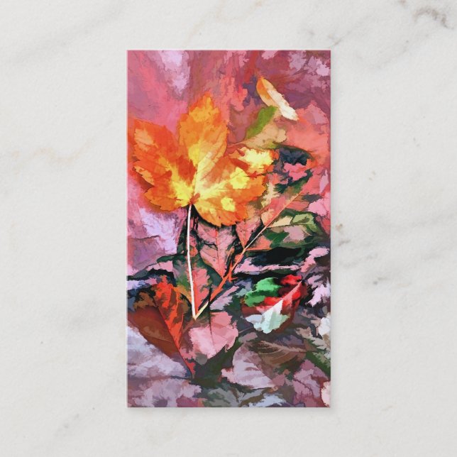 TARJETA DE VISITA AUTUMN (Anverso)