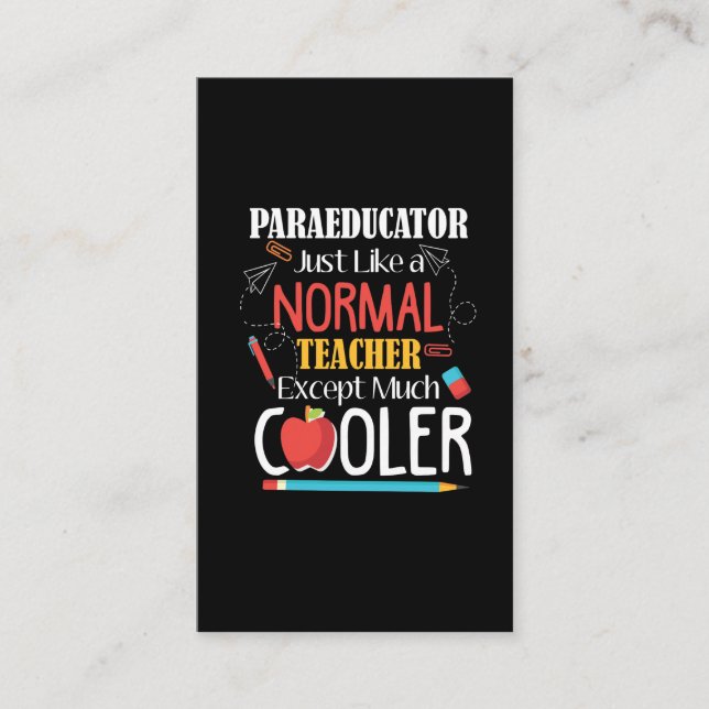Tarjeta De Visita Auxiliar de aula Parlamentaria (Anverso)