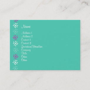 Tarjeta De Visita Auxiliar personal