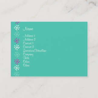 Tarjeta De Visita Auxiliar personal
