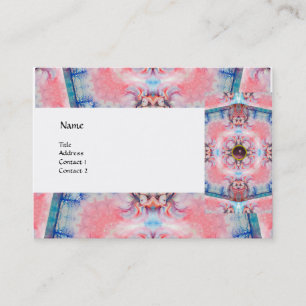 Tarjeta De Visita AVALON PSYCHEDELIC ,amatista azul púrpura rosa
