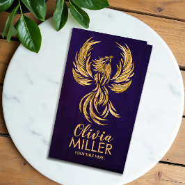 Tarjeta De Visita Ave Fénix de Golden Rising