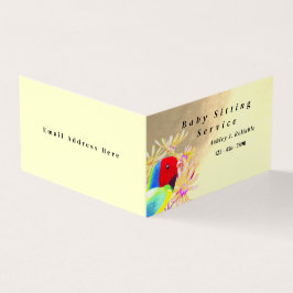 Tarjeta De Visita Aves fantásticas