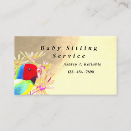 Tarjeta De Visita Aves fantásticas