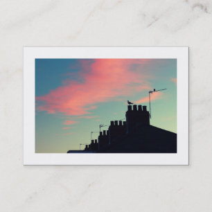 Tarjeta De Visita Aves maduras (bordadas)