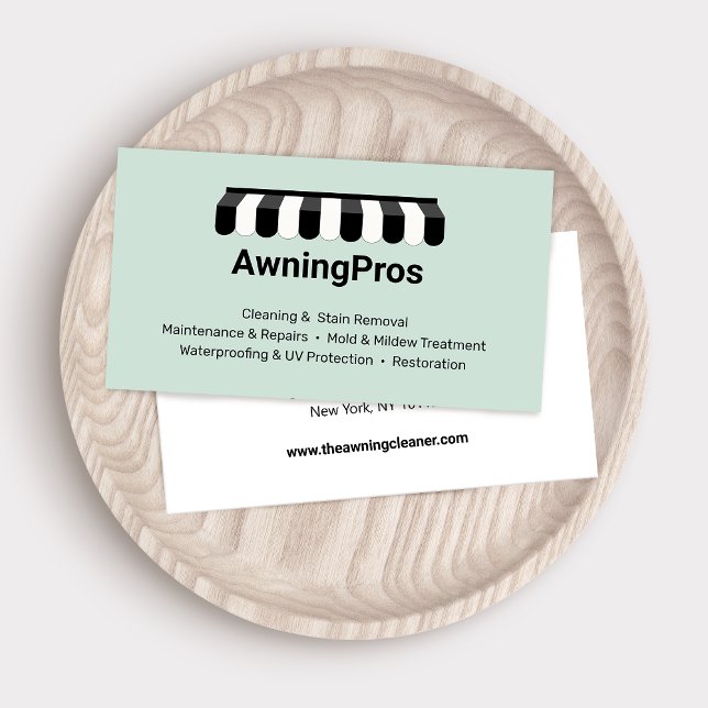 Tarjeta De Visita Awning Cleaner (Subido por el creador)