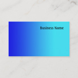 Tarjeta De Visita Azul