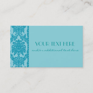 Tarjeta De Visita Azul