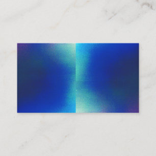 Tarjeta de visita azul brillante