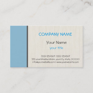 Tarjeta De Visita Azul cielo oscuro profesional elegante moderno