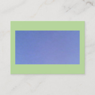 Tarjeta De Visita Azul cielo sólido multicolor
