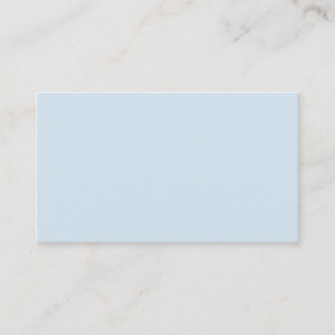 Tarjeta De Visita Azul claro estándar