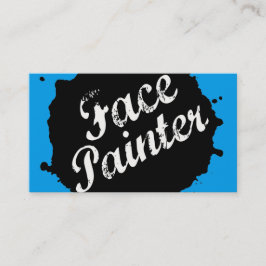 Tarjeta De Visita Azul de Jack Splat